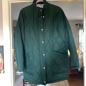 J crew puffy coat